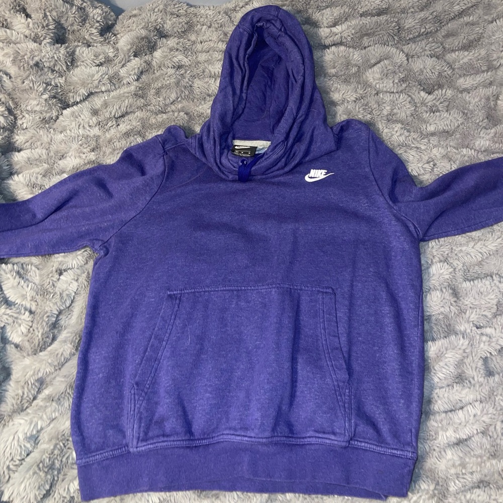 Nike Cowl neck hoodie in purple